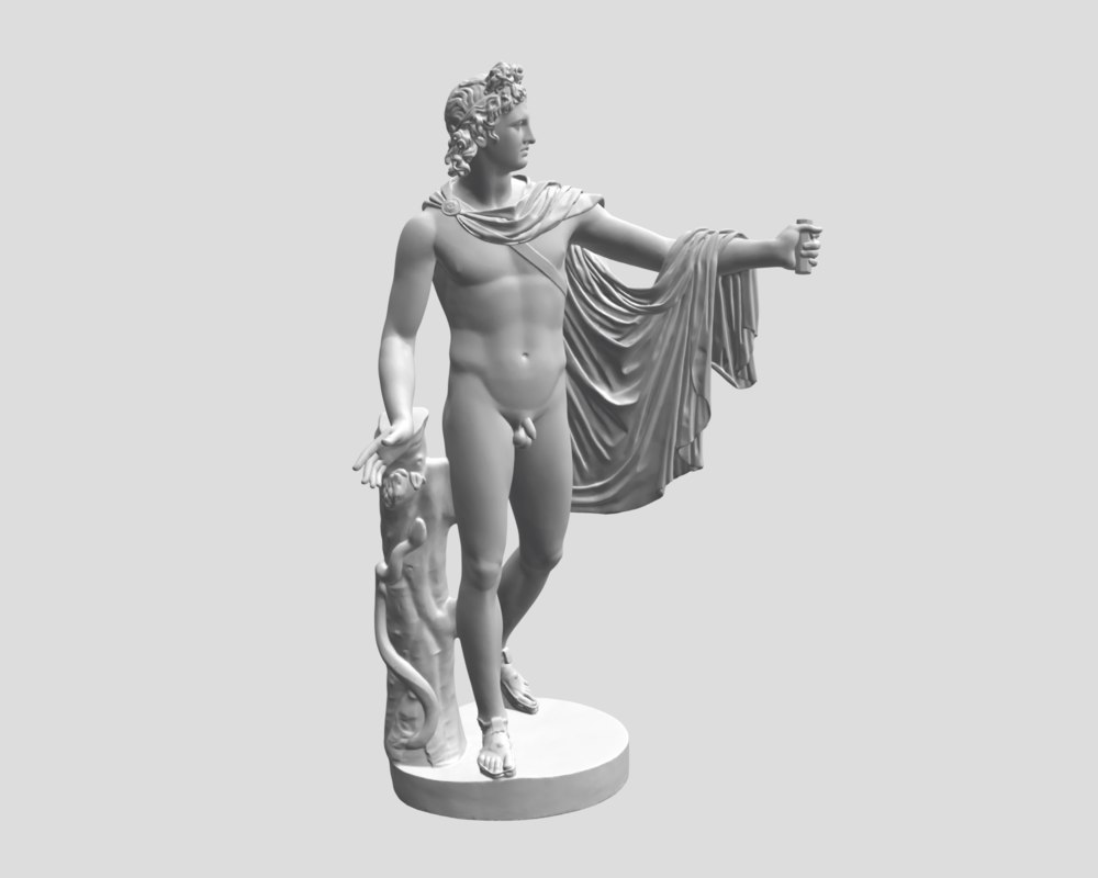 Apollo Belvedere 3D model