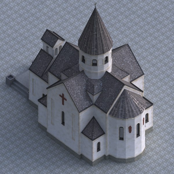 Armenian Church 3d model