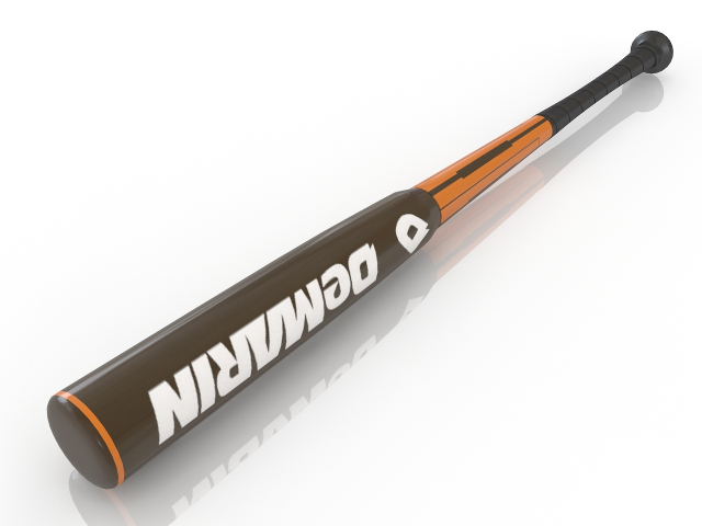 Baseball bat 3D model