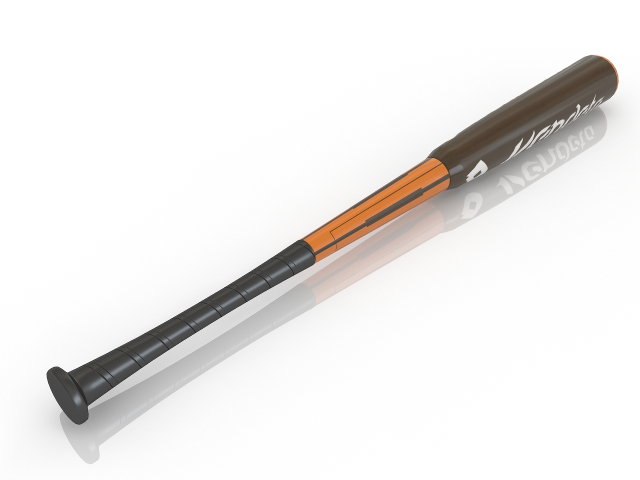Baseball bat 3D model
