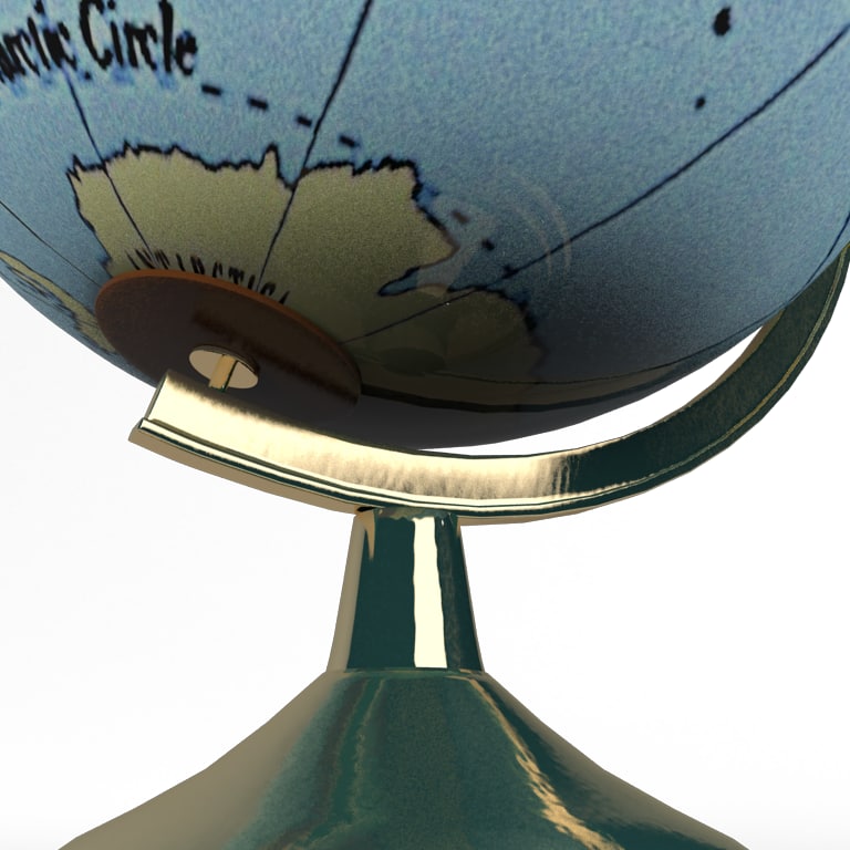 Basic Globe 3D model