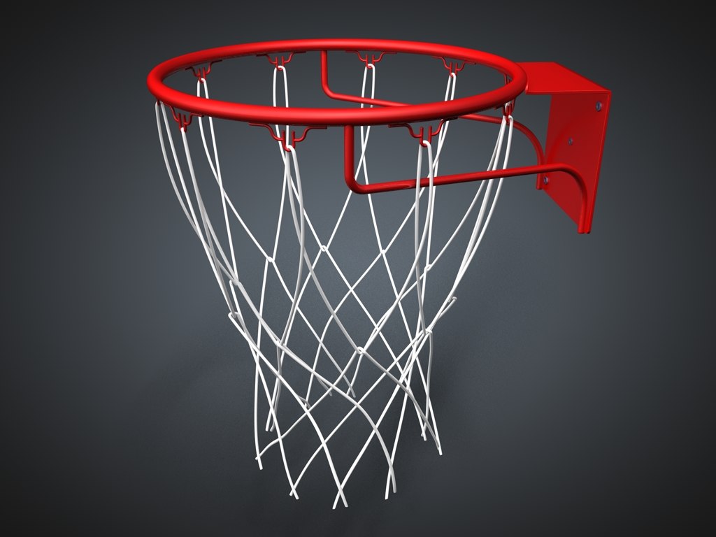 Basketball net 3D model