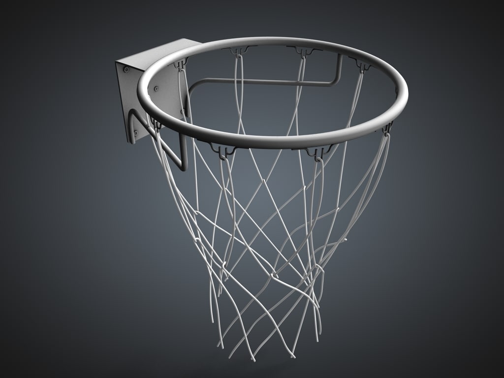 Basketball net 3D model
