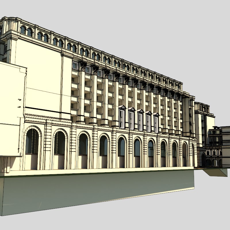 British Colonial Complex 3D model