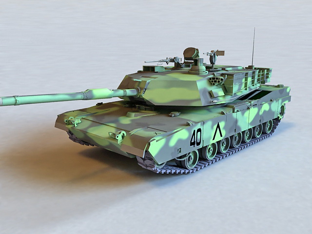 M1A2 Abrams 3d model