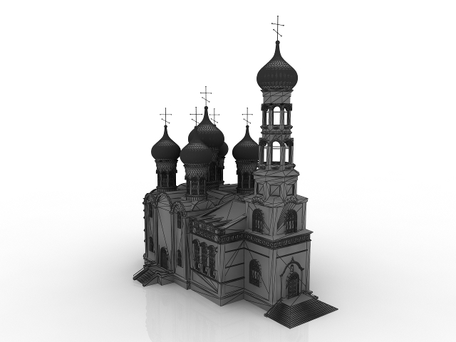 Church 3D model