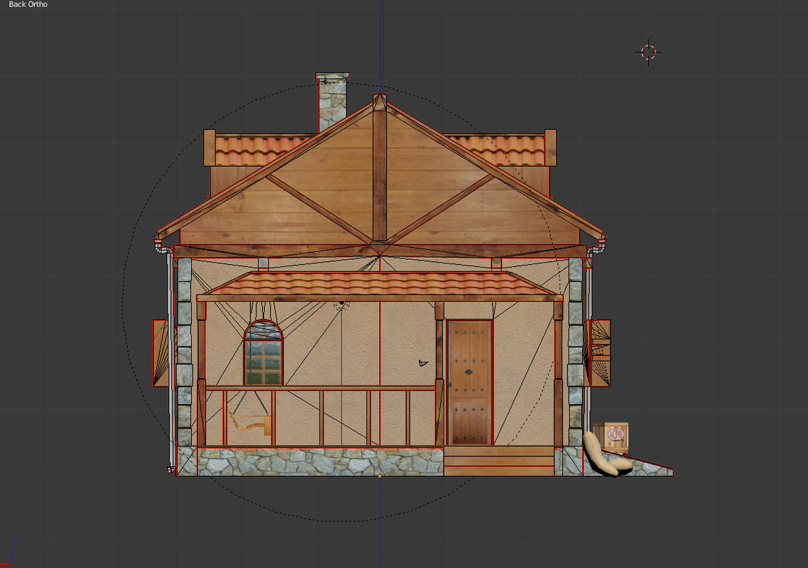 Country Cottage 3D model