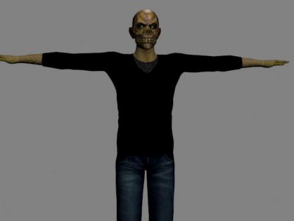 Zombie 3d model