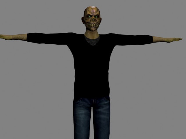 Demon Zombie 3D model