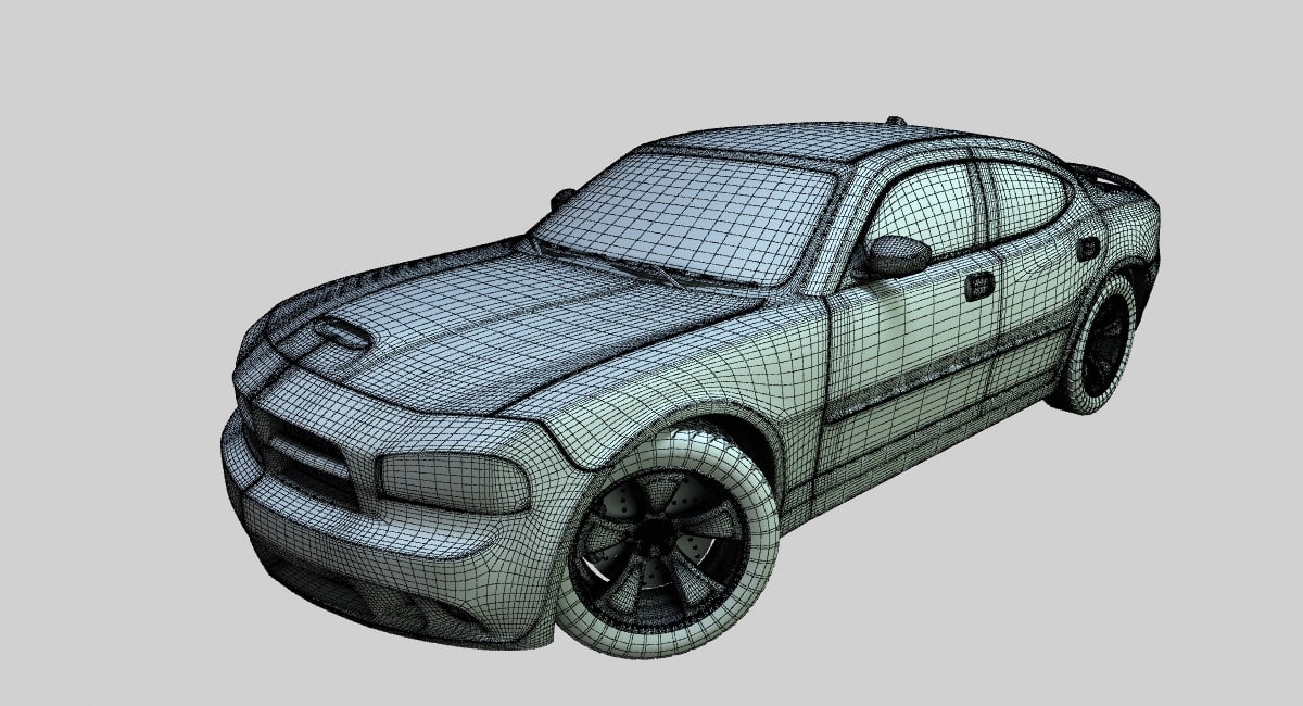 Dodge Charger SRT8 3D model