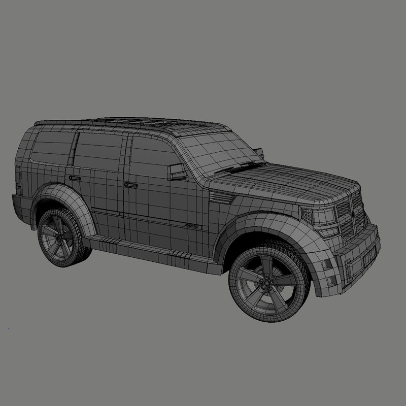 Dodge Nitro 3D model