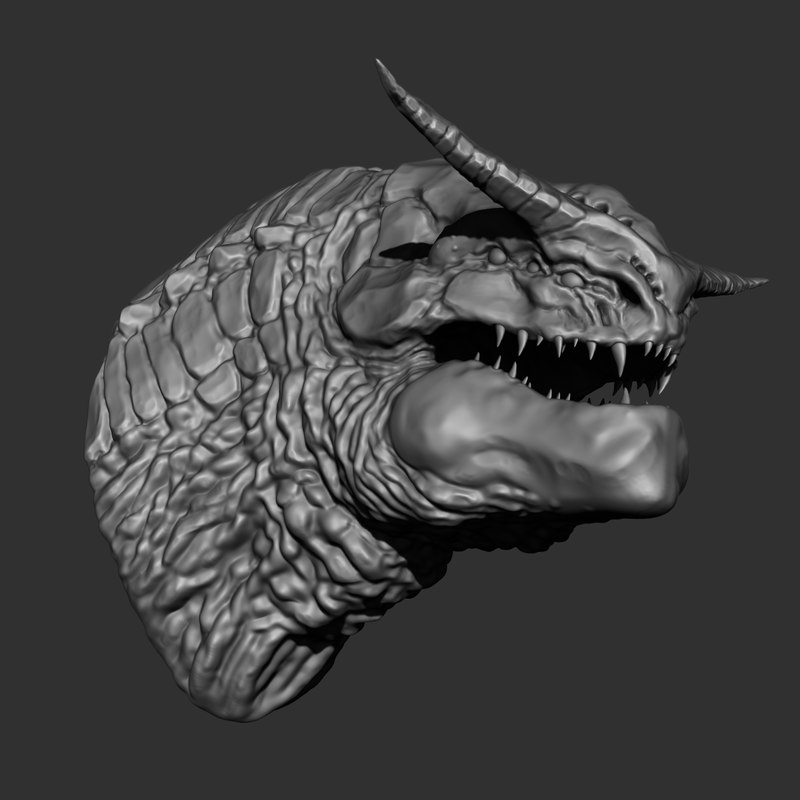 Dragon Head 3D model