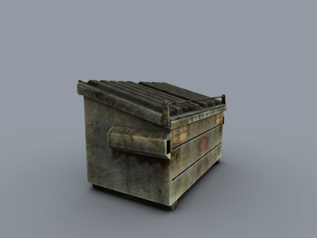Dumpster 3D model