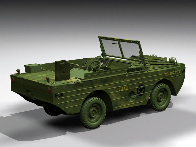 Ford GPA Amphibious 3D model