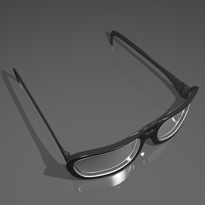 Glasses 3D model