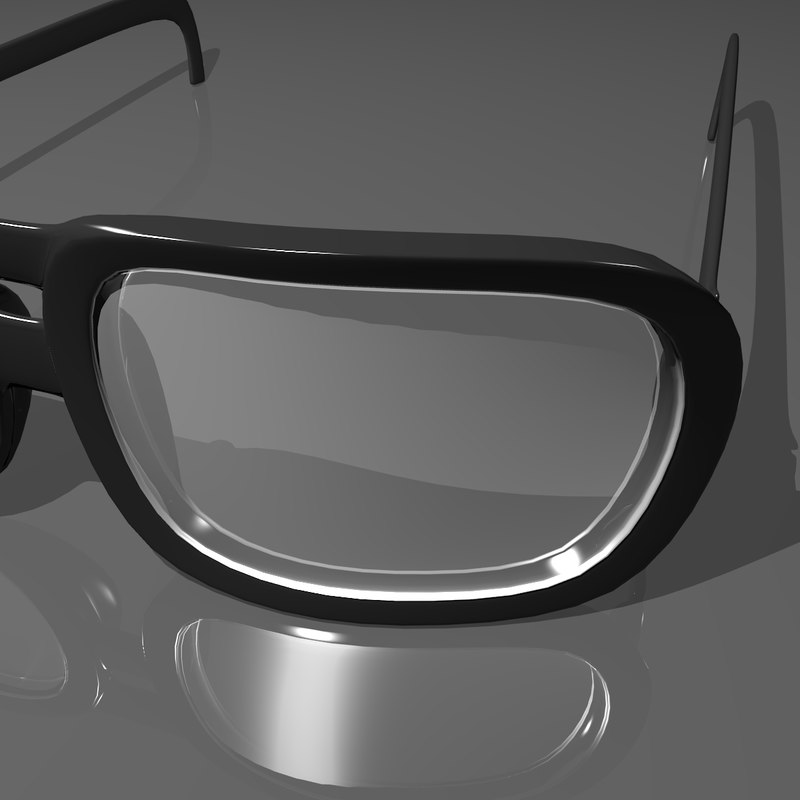 Glasses 3D model