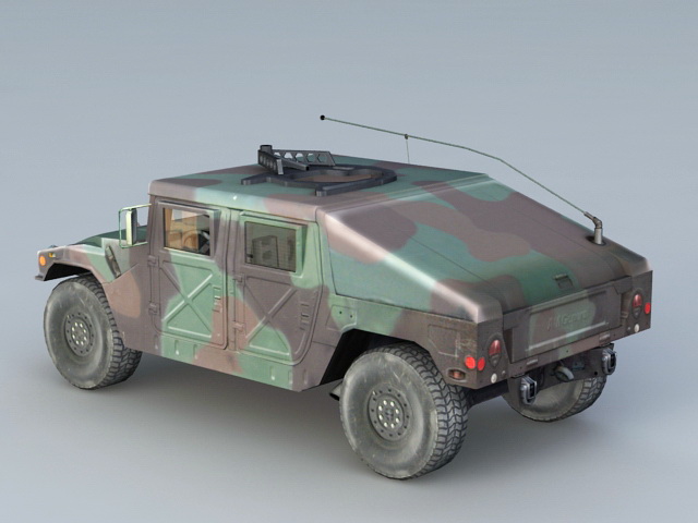 Humvee Military 3D model