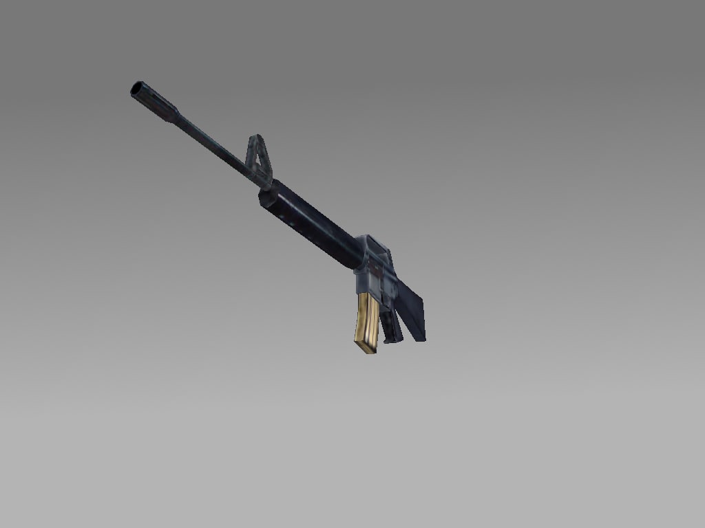 M16A1 Assault Rifle 3D model