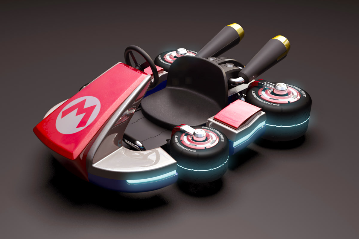 Mario Kart 3D model