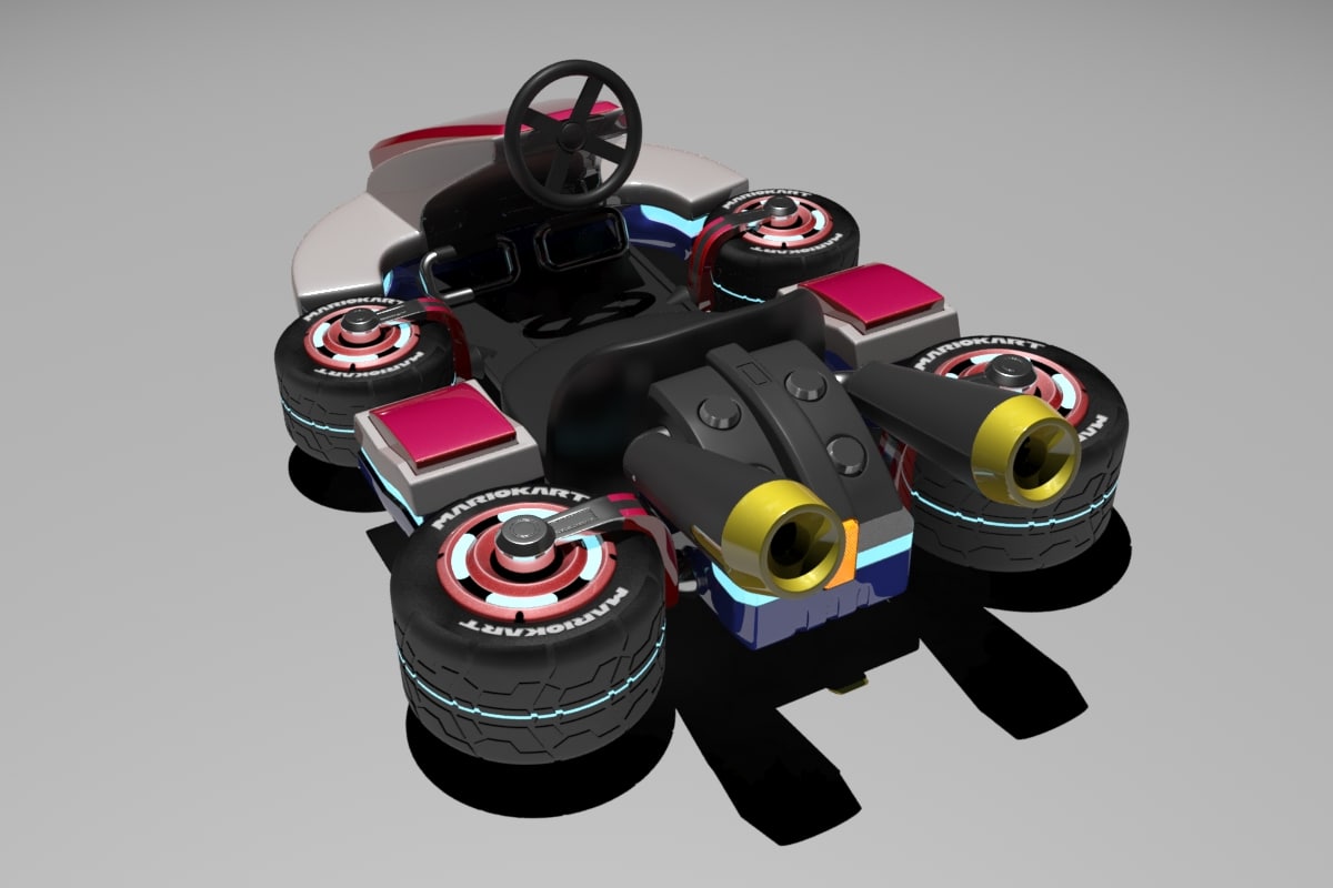 Mario Kart 3D model