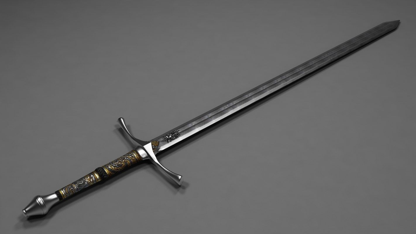 Medieval Sword 3D model