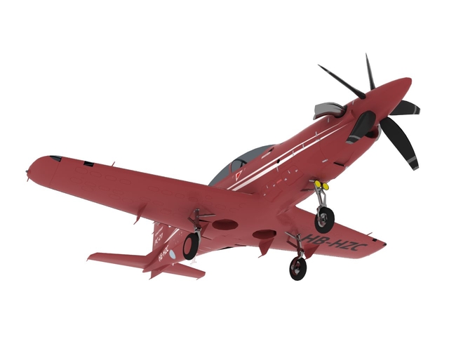 Pilatus PC-21 3D model