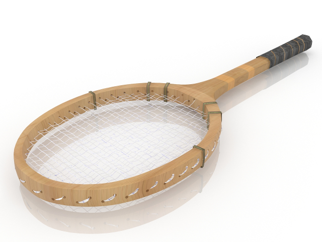 Racket 3D model