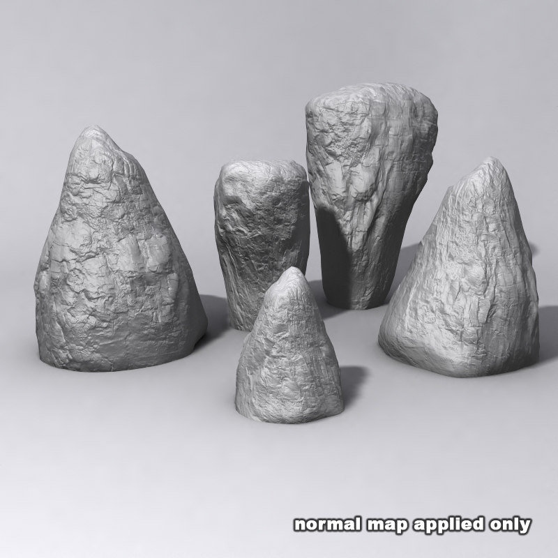 Rocks 3D model