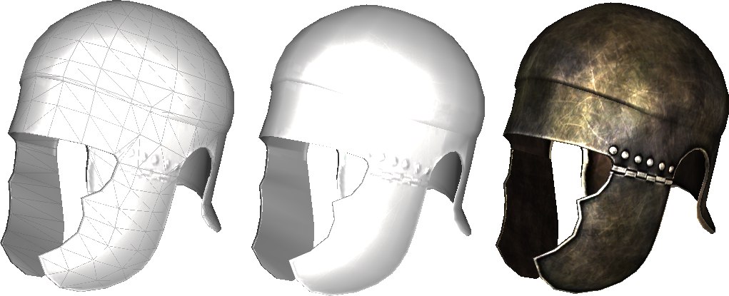 Samnite helmet 3D model