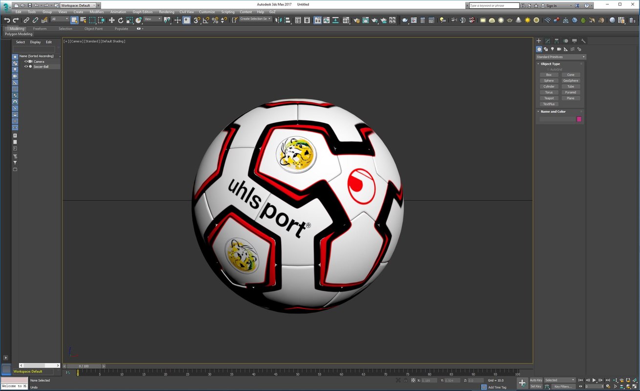 Soccer Ball 3D model
