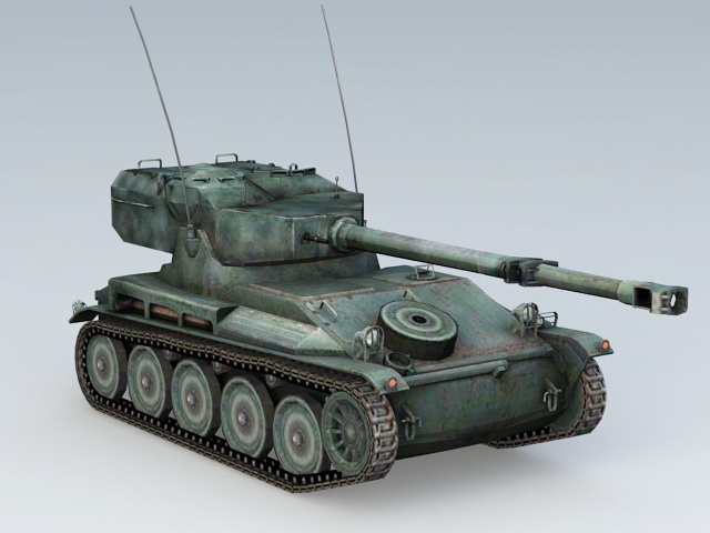 Tank AMX 12T 3D model