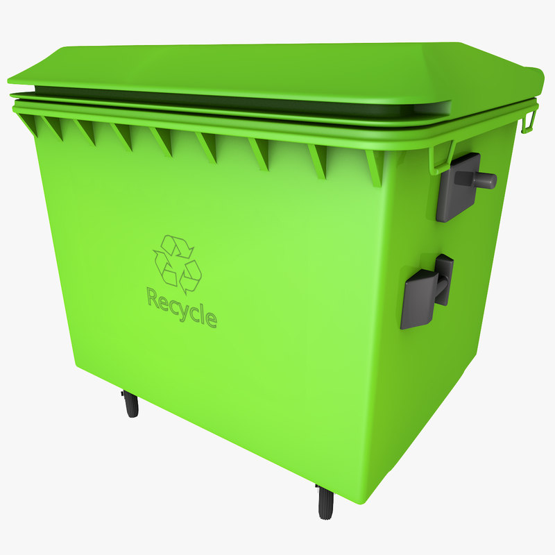 Trash Dumpster 3D model