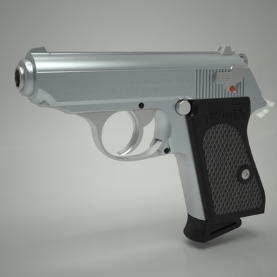 Walther PPK 3D model