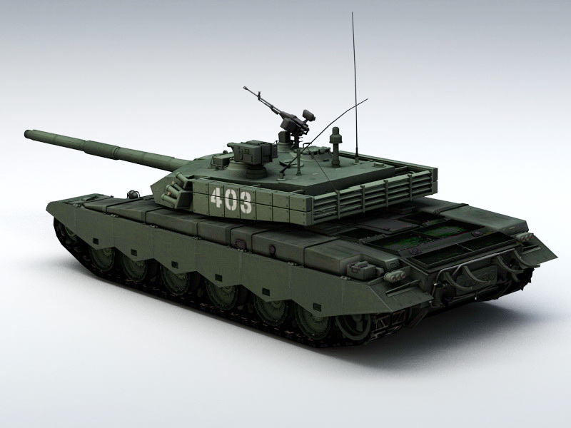 ZTZ99 Tank 3D model