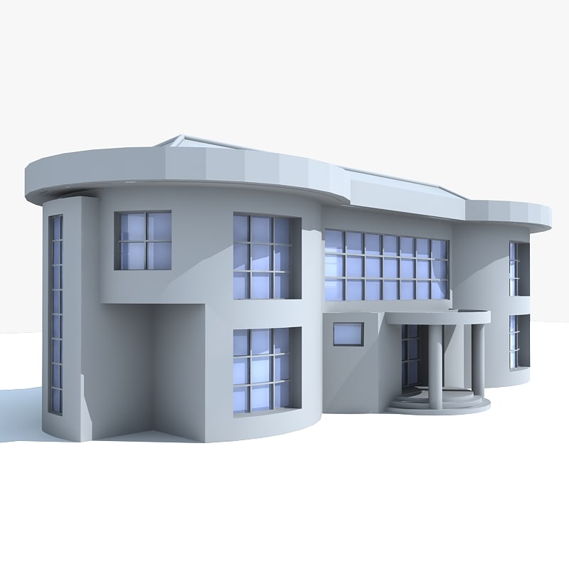 Mansion 3d model