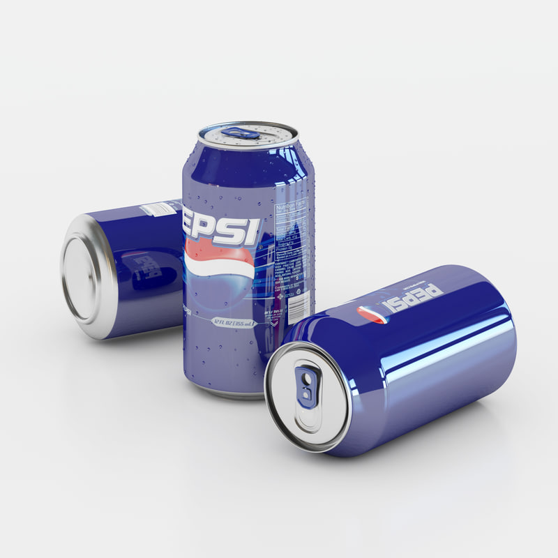 Pepsi can 3d model
