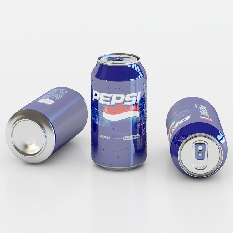 Pepsi can 3d model