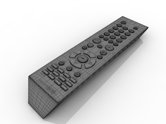 Remote control 3d model