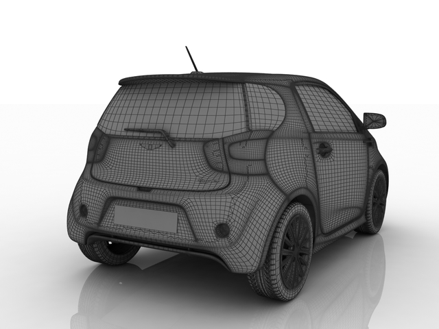 Aston Martin Cygnet 3D model