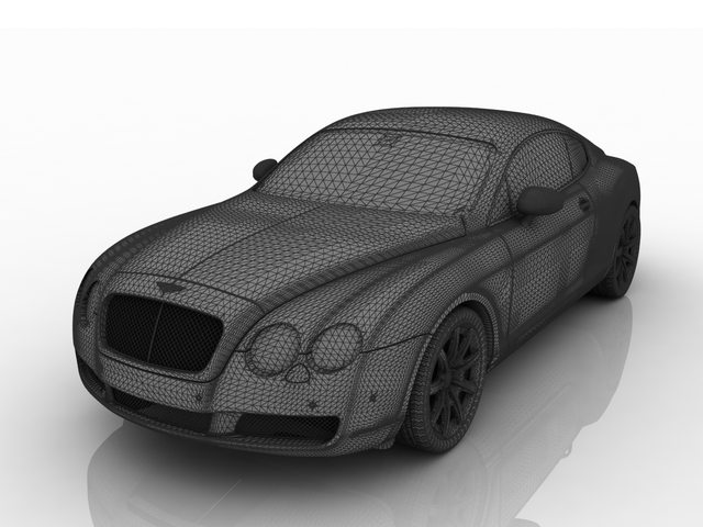 Bentley coupe 3D model