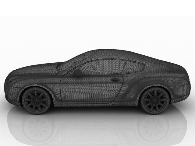 Bentley coupe 3D model
