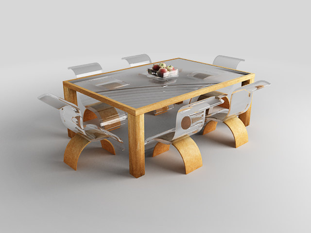 Dining Table 3D model