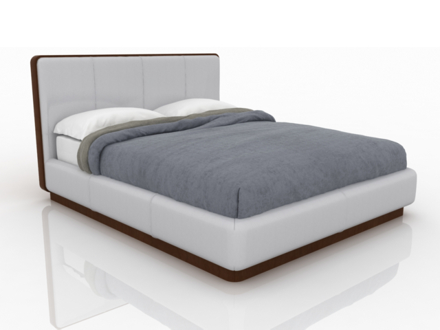 Double bed 3D model