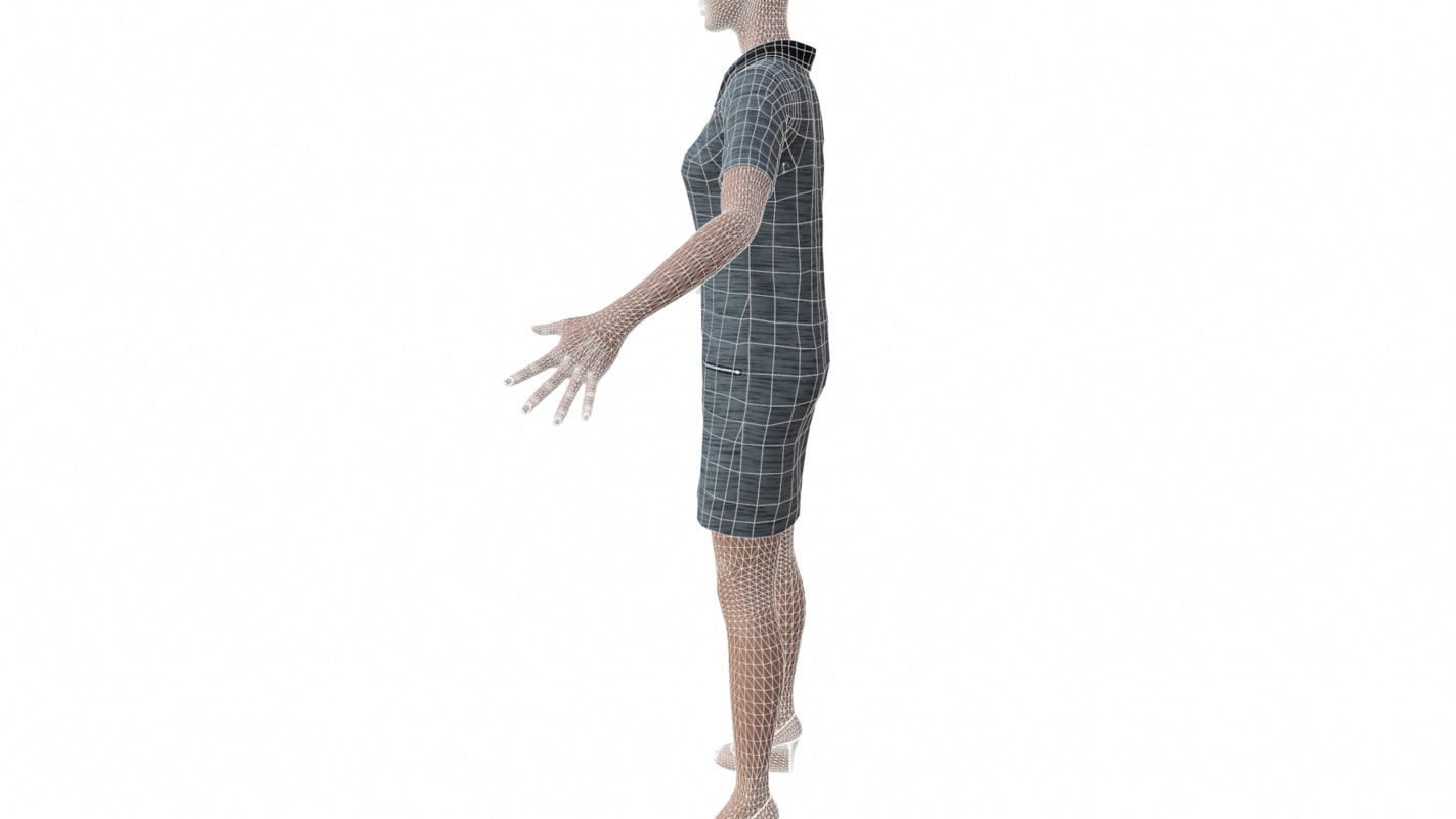 Female Dress 3D model