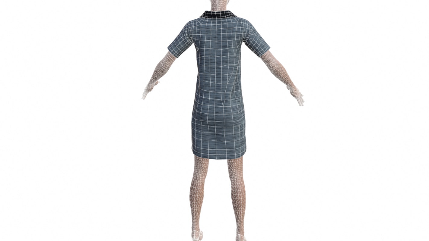 Female Dress 3D model