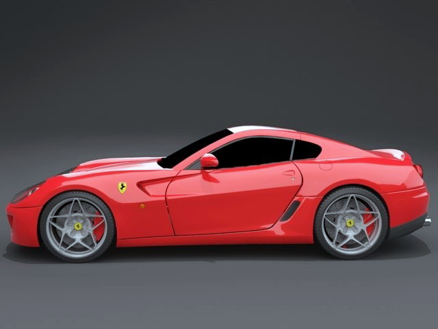 Ferrari 599 GTB Fiorano 3D model