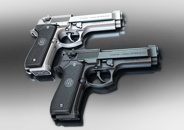 Pietro Beretta Pistols 3D model