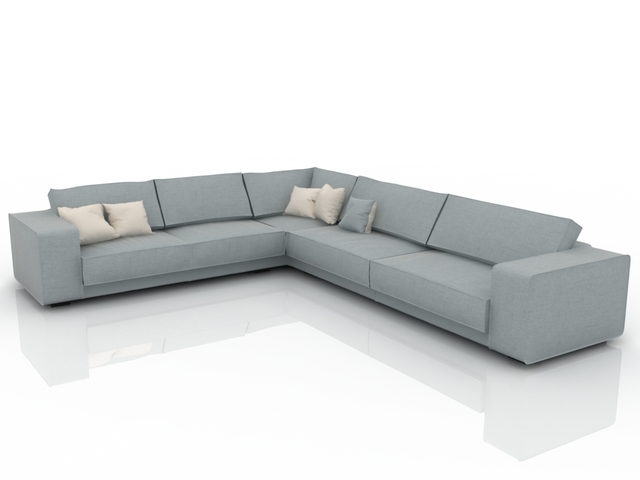 Sofa corner 3D model