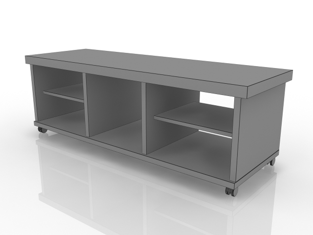 TV cabinet 3D model