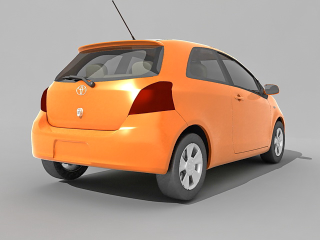 Toyota Yaris hatchback 3D model